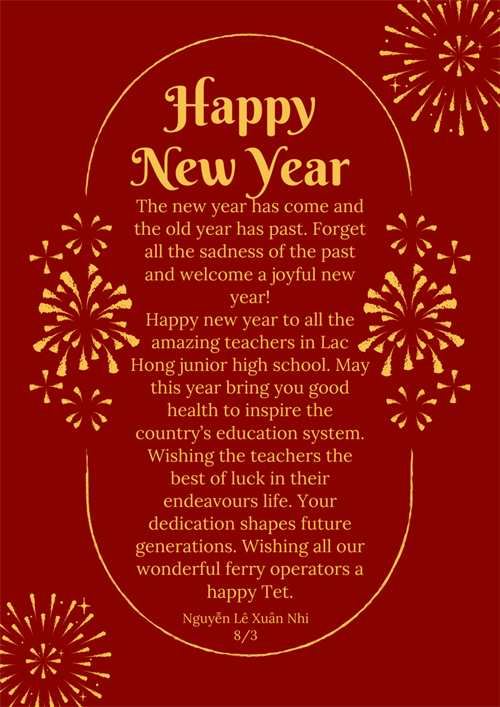 Thiệp 2024 - Nguyễn Lê Xuân Nhi 8/3