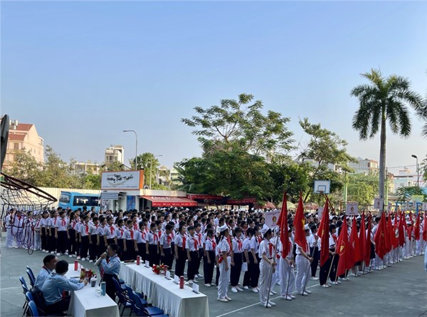 Trường Lạc Hồng tham gia Hội thi nghi thức Đội TNTP Hồ Chí Minh Quận 10 năm học 2023-2024 và xuất sắc đạt giải nhất