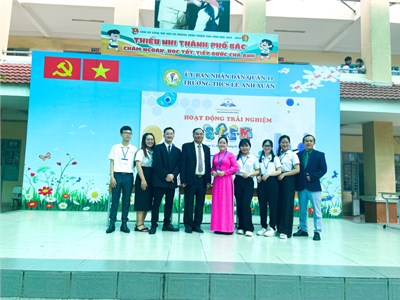 Ngày hội Stem tại trường THCS Lê Anh Xuân