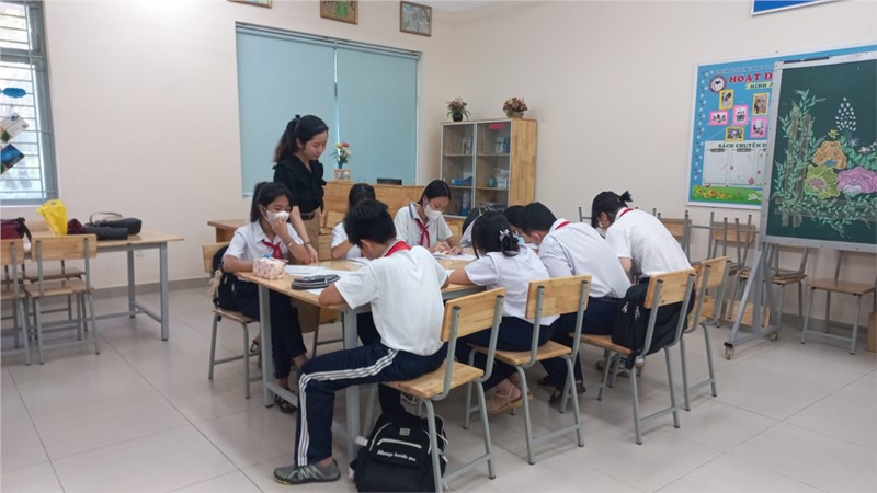 Tổ Ngữ văn trường Trung học cơ sở Lê Lai tổ chức Cuộc thi “Văn hay chữ tốt - cấp trường”, năm học 2023 - 2024