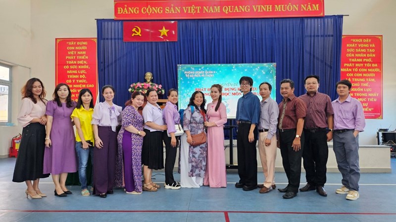 Tổ Nghệ thuật trường Trung học cơ sở Lê Lai tổ chức chuyên đề cấp Thành phố: “Phát huy sử dụng học liệu số trong giảng dạy bộ môn Mỹ thuật’’