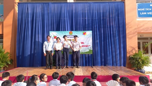 Trường THCS Lê Lai: Tuyên dương 03 học sinh giỏi cấp thành phố, năm học 2023 – 2024.