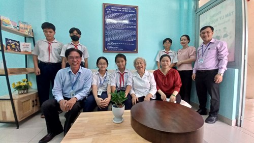 Trường THCS Lê Lai giới thiệu phòng tham vấn tâm lý học đường.