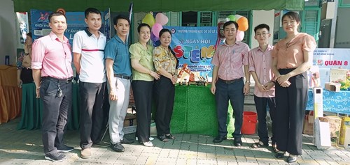 Trường THCS Lê Lai tham gia Ngày hội STEM quận 8 năm 2024 – chủ đề “Em là công dân số”