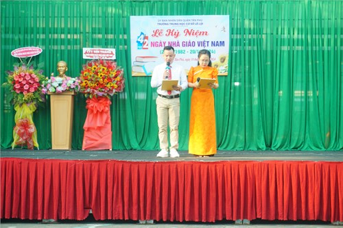 Lễ kỷ niệm ngày nhà giáo việt nam 20-11