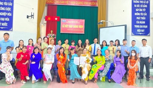 Lễ kết nạp đảng viên mới tháng 11/2022