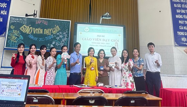 Hội thi giáo viên giỏi tổ khoa học tự nhiên