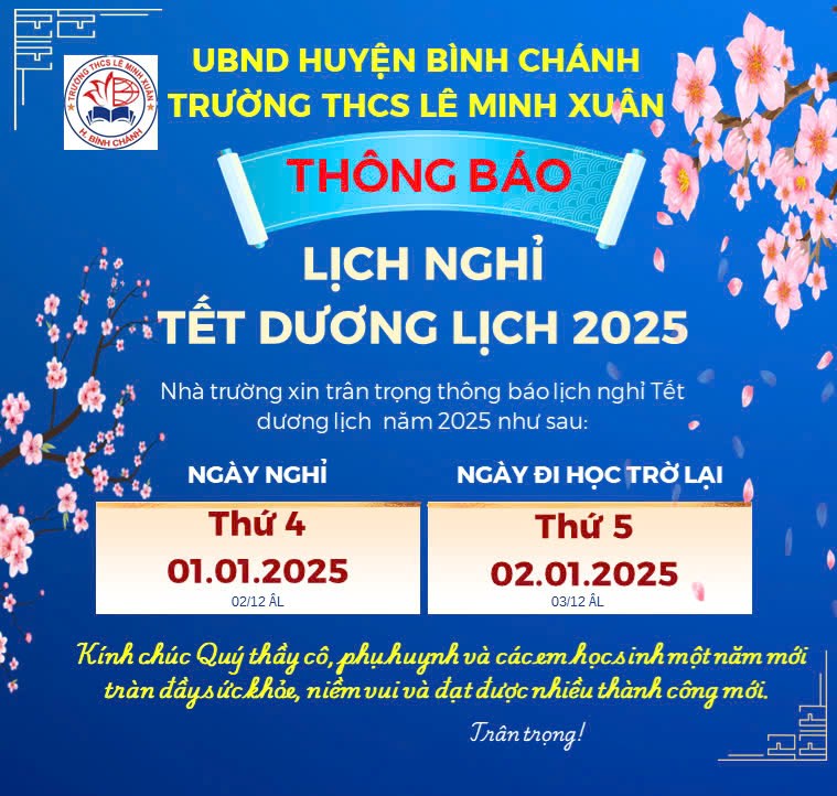 📢📢📢thông báo nghỉ tết dương lịch 2025 ✨✨✨☘️☘️☘️