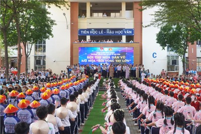 Hội thi múa dân vũ khối 6 năm học 2024 - 2025