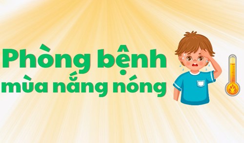 Phòng bệnh mùa nắng nóng