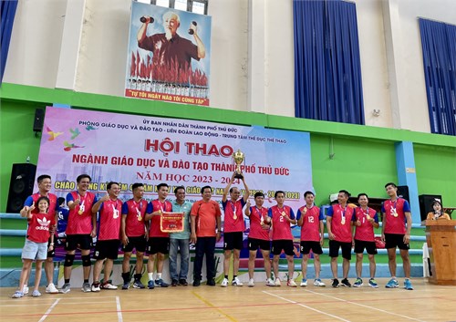 Bóng chuyền nam - Hội thao ngành giáo dục.