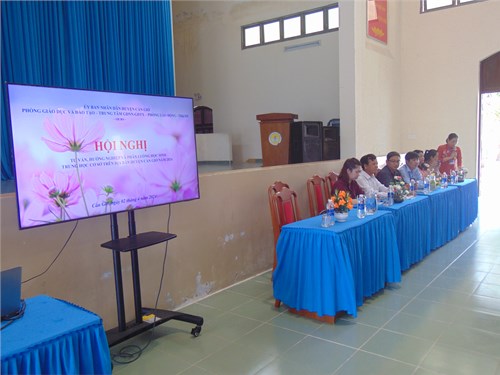 Hội nghị tư vấn, hướng nghiệp và phân luồng học sinh THCS trên địa bàn huyện Cần Giờ năm 2024