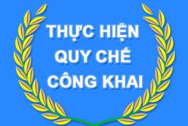 Ban hành Quy chế công khai Trường THCS Long Hòa, năm học 2023 - 2024