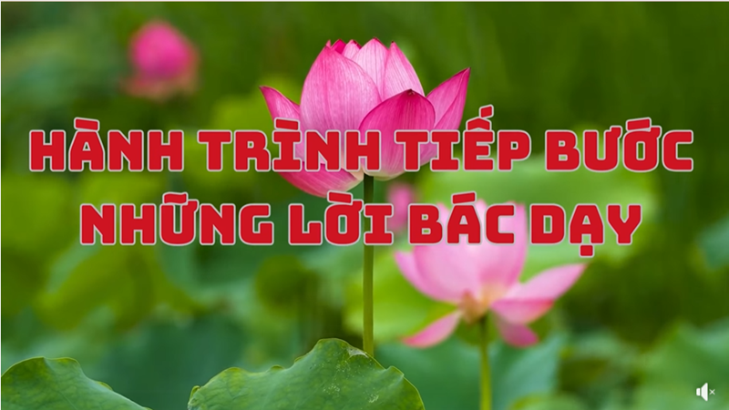 Hội thi “Hành trình tiếp bước những lời Bác dạy”