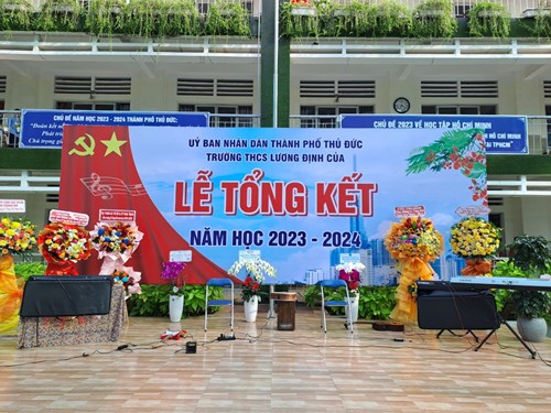 Lễ Tổng kết năm học 2023 - 2024