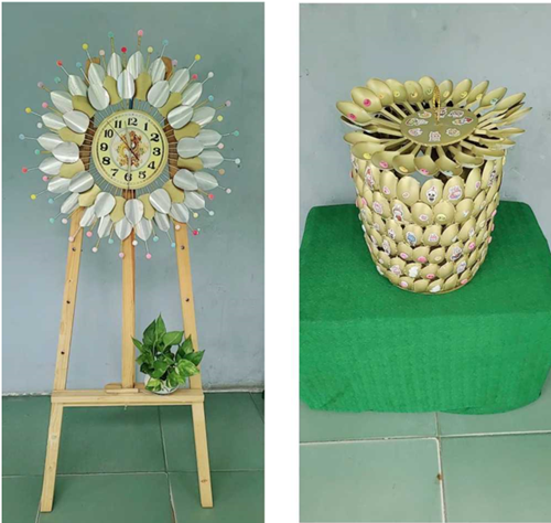 Tuyên truyền về sản phẩm tái chế sáng tạo