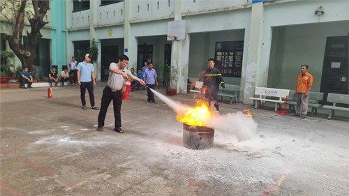 Hoạt Động Tập Huấn Phòng Cháy Chữa Cháy.