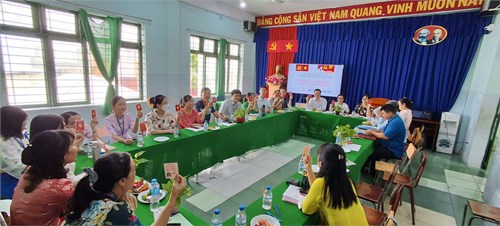 Chi bộ TRƯỜNG THCS LƯƠNG THẾ VINH đã hoàn thành việc xếp loại của chi bộ và của từng đảng viên năm 2024 trong buổi sáng 07/11/2024