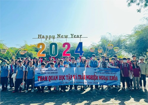 Tham quan hoạt động trải nghiệm ngoại khóa khối 6 và 7