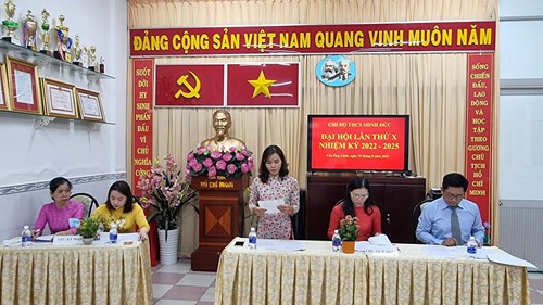 Đại hội Chi bộ nhiệm kỳ 2022-2025.
