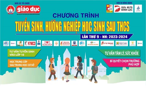 Chương trình tư vấn tuyển sinh, hướng nghiệp học sinh sau THCS