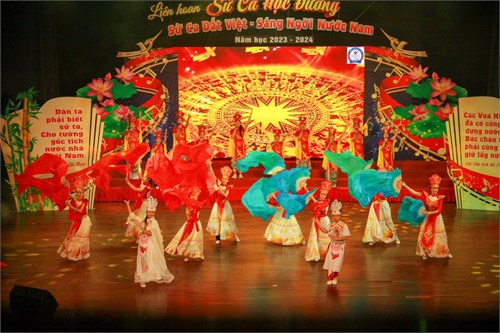 Trường THCS Minh Đức xuất sắc đạt giải nhì trong liên hoan   Sử ca học đường  