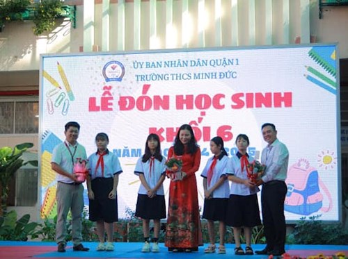 Hân hoan chào đón tân học sinh khối 6 năm học 2024-2025