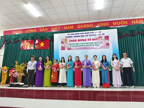 Chào mừng kỷ niệm 114 năm ngày Quốc tế Phụ Nữ (08/3/1910 - 08/3/2024) và 1984 năm cuộc khởi nghĩa Hai Bà Trưng