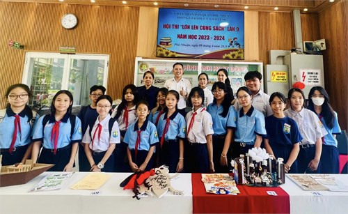 Hội thi lớn lên cùng sách cấp Quận năm học 2023 - 2024