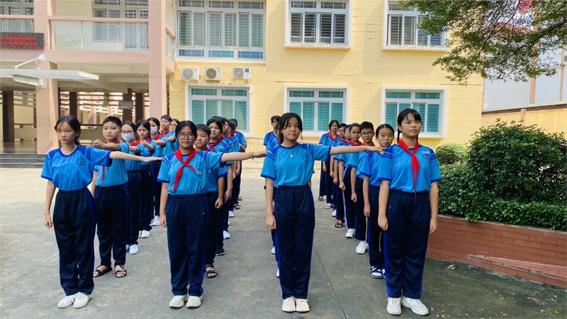 Hoạt động trải nghiệm nghi thức đội 2022-2023