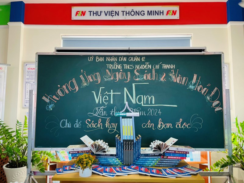 Hưởng ứng Ngày Sách và Văn hóa đọc Việt Nam lần 3- năm 2024