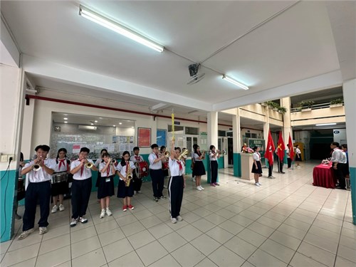 Hội thi Nghi thức Đội cấp Liên Đội năm học 2023 - 2024