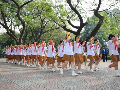 Kế hoạch tập luyện và tham gia Hội thi Nghi thức Đội  Liên hoan tiếng kèn Đội ta  cấp Thành Phố năm học 2023-2024