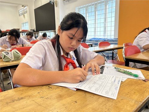 Danh sách phòng kiểm tra, đánh giá cuối học kỳ 2 - Năm học 2023-2024 - Khối 8