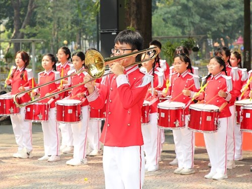 Thư báo: về việc tham gia Liên hoan  Tiếng kèn Đội ta  cấp Thành Phố năm học 2023-2024