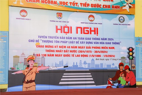 Hội Nghị tuyên truyền giao thông năm 2024 chủ đề  Thượng Tôn Pháp Luật Để Xây Dựng Văn Hóa Giao Thông 