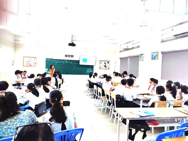 Tổ văn thao giảng tháng 11 năm học 2024 - 2025