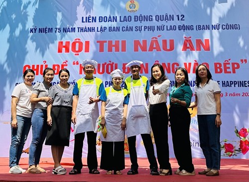 Trường THCS Nguyễn Huệ Tham Gia Hội Thi:  Người Đàn Ông Vào Bếp  Do Liên Đoàn Lao Động Q12 Tổ Chức Năm 2024.