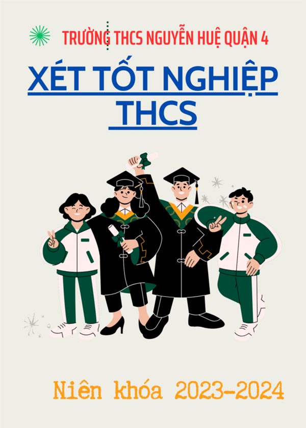 Xét tốt nghiệp THCS năm học 2023-2024.