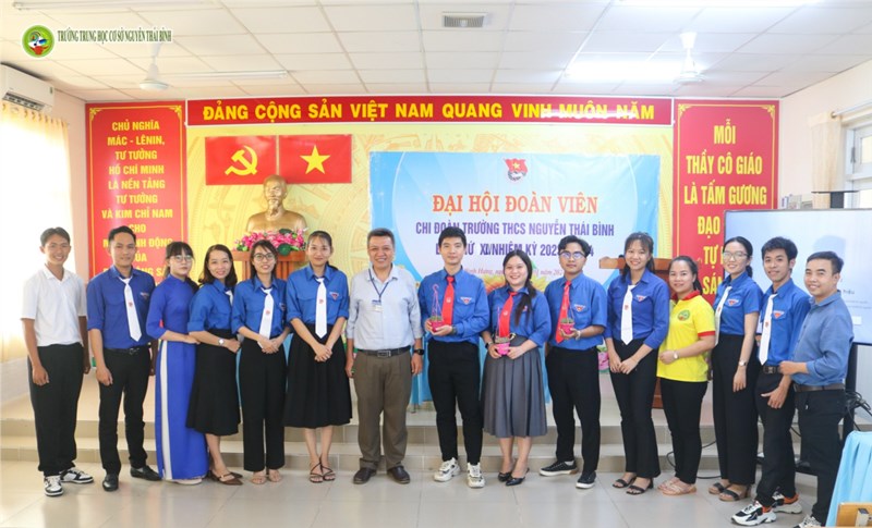 Đại hội đoàn viên chi đoàn trường thcs nguyễn thái bình lần thứ xiv, nhiệm kỳ 2023-2024