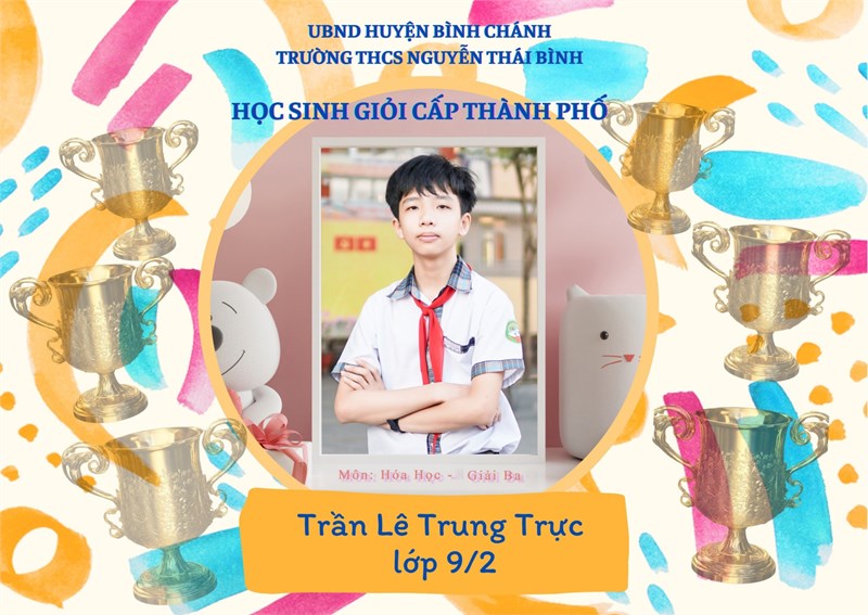 Học sinh Giỏi cấp Thành phố năm học 2023 - 2024