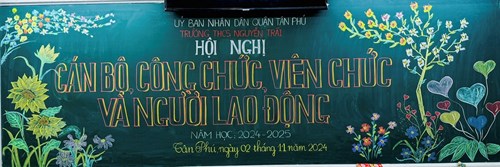 Hội Nghị Cán Bộ, Công Chức, Viên Chức Và Người Lao Động Năm Học 2024 - 2025