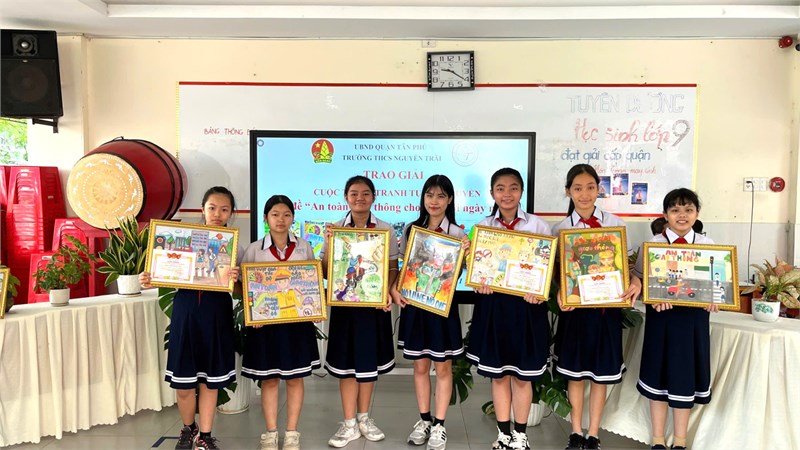 Cuộc Thi Vẽ Tranh Tuyên Truyền Chủ Đề  An Toàn Giao Thông Cho Nụ Cười Ngày Mai 