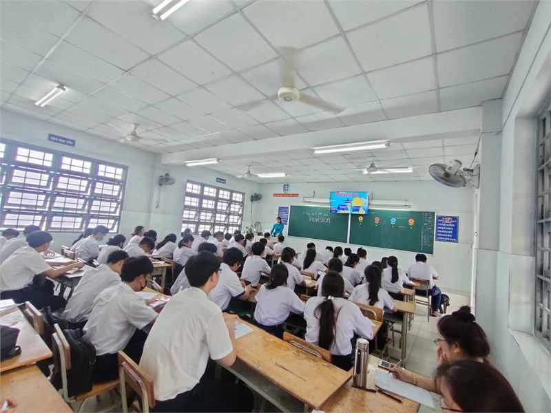 Thao giảng chuyên môn tháng 4