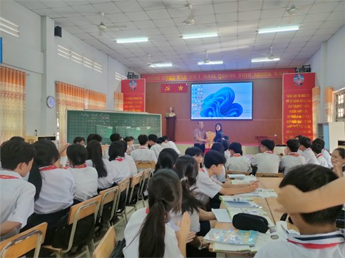 Thao giảng chuyên môn quận tháng 3