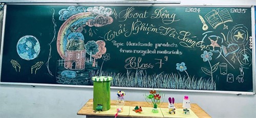 Hoạt động trải nghiệm sáng tạo - Môn Ngoại ngữ 1