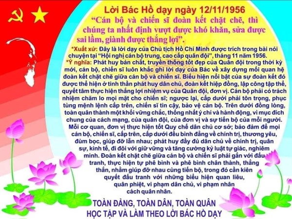 Lời Bác dạy ngày này năm xưa!