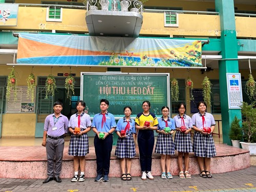 Hội thu heo đất Kế hoạch nhỏ thực hiện công trình măng non năm học 2023-2024