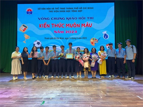 Hội thi “Kiến thức Muôn màu” cấp Thành phố năm 2024