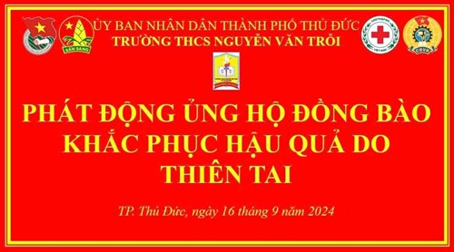 🌺 đội viên, học sinh trường thcs nguyễn văn trỗi thực hiện hoạt động  bầu ơi thương lấy bí cùng  chung tay hướng về đồng bào bị ảnh hưởng bởi bão, lũ